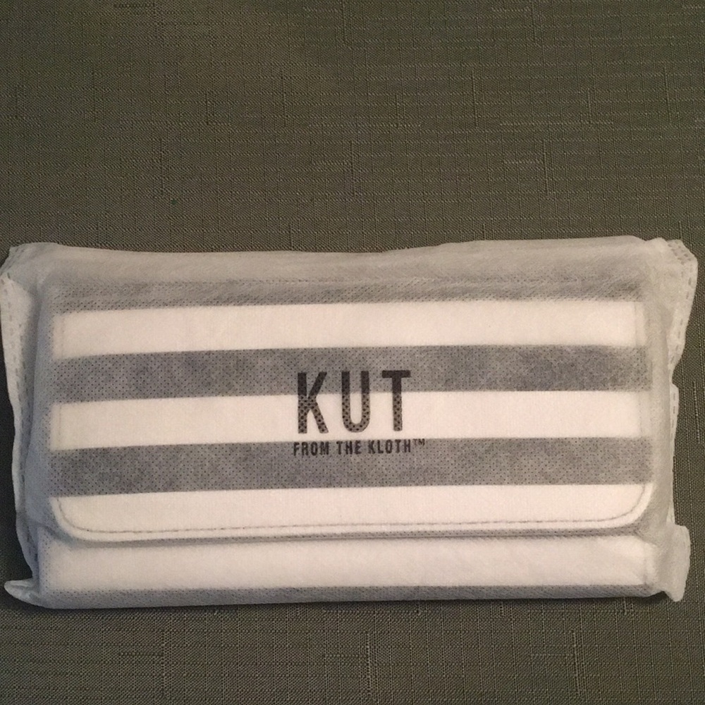 New Kut from the Kloth Striped Tri-fold Wallet